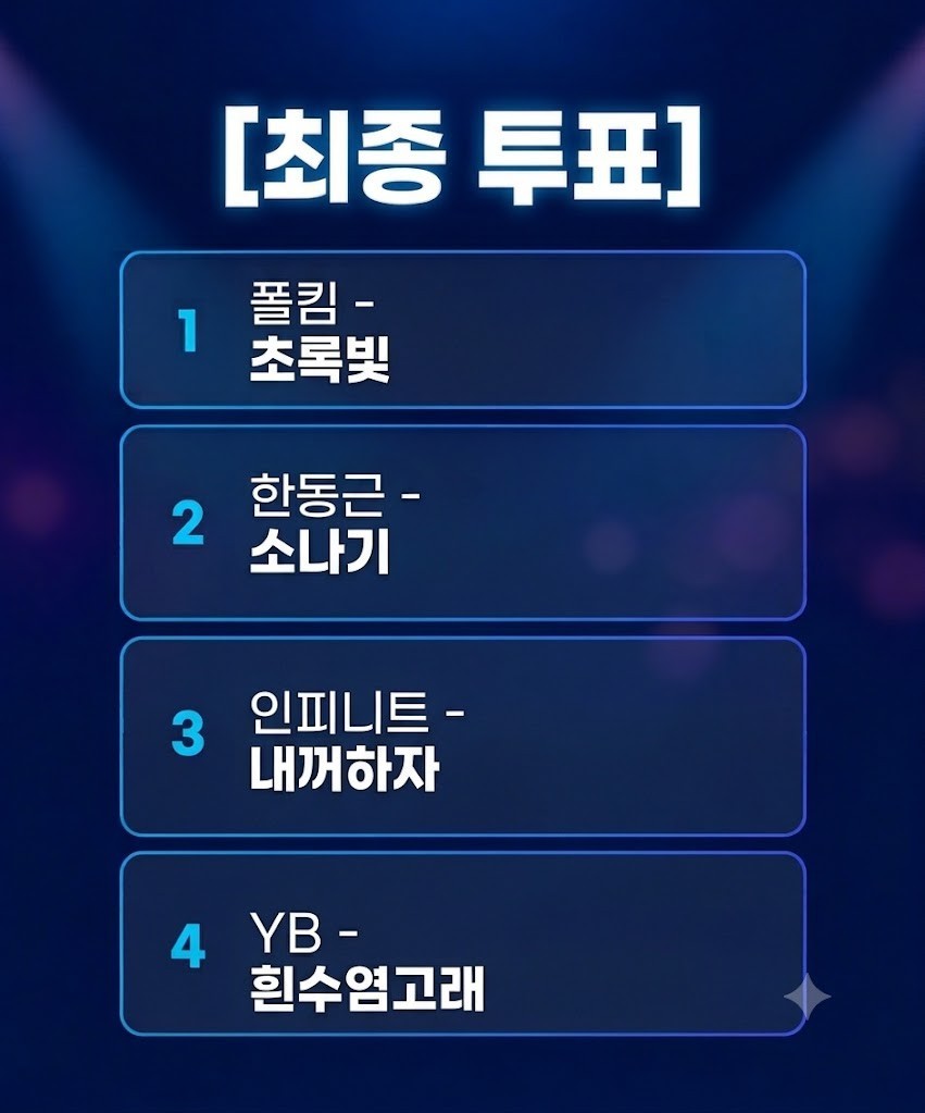 청취자 목소리, 추억 소환 노래방🎧
