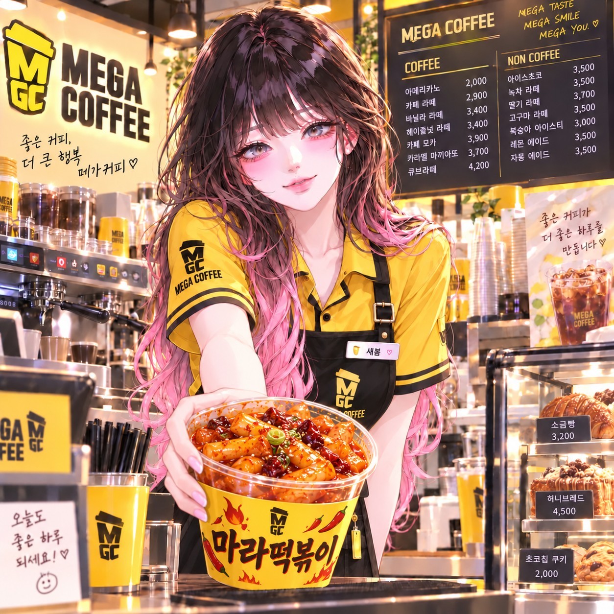 본격 카페 일 방송