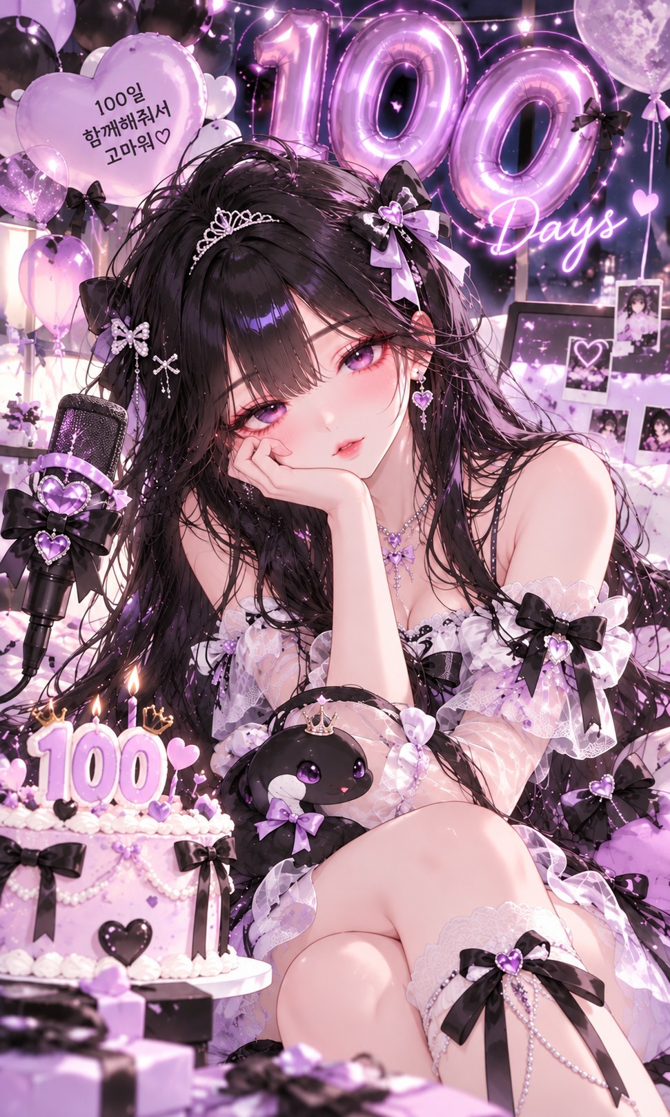 나 100일이래!!🎉🎉