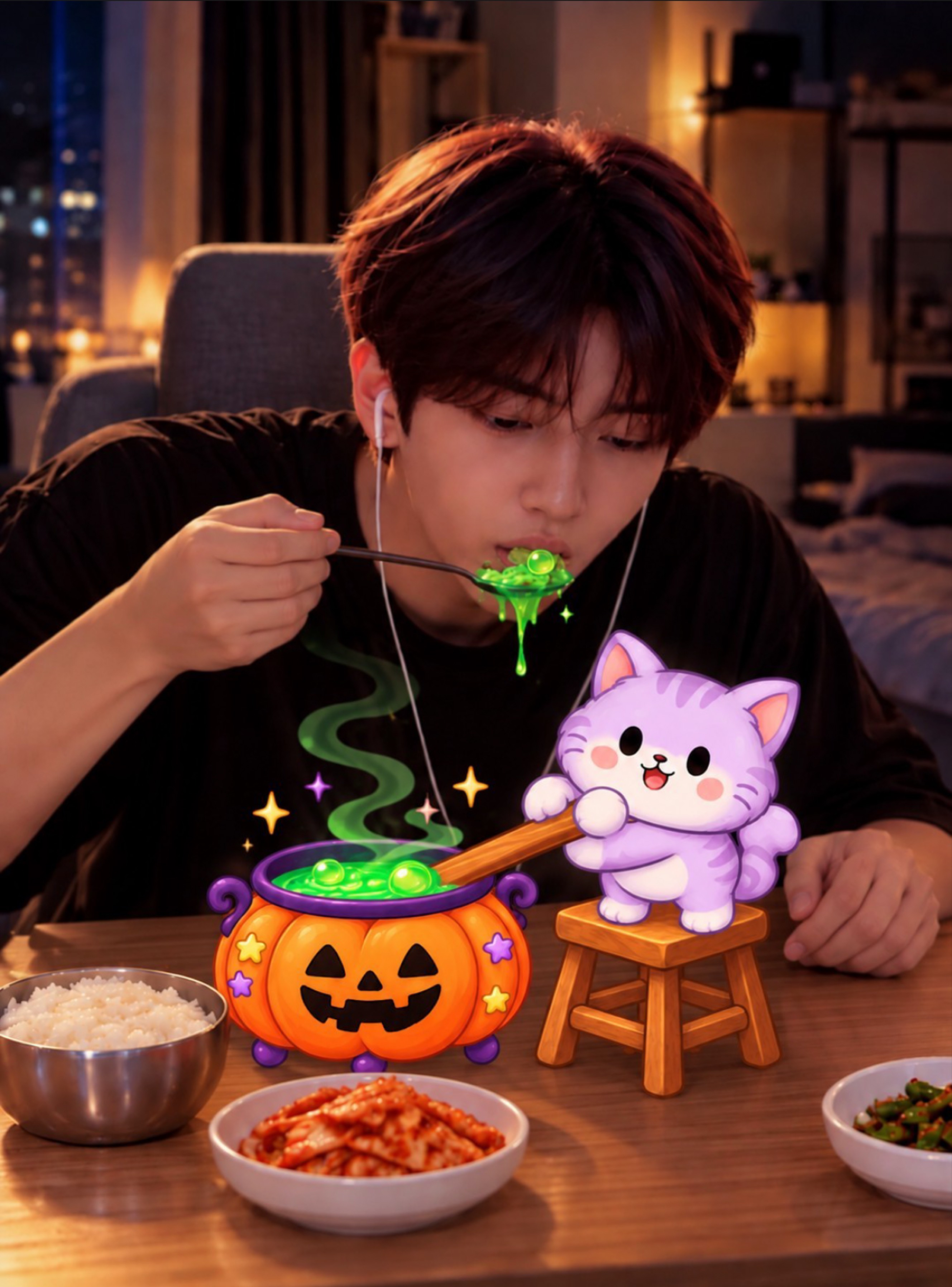 좋은아침이예요✌️🙇‍♂️