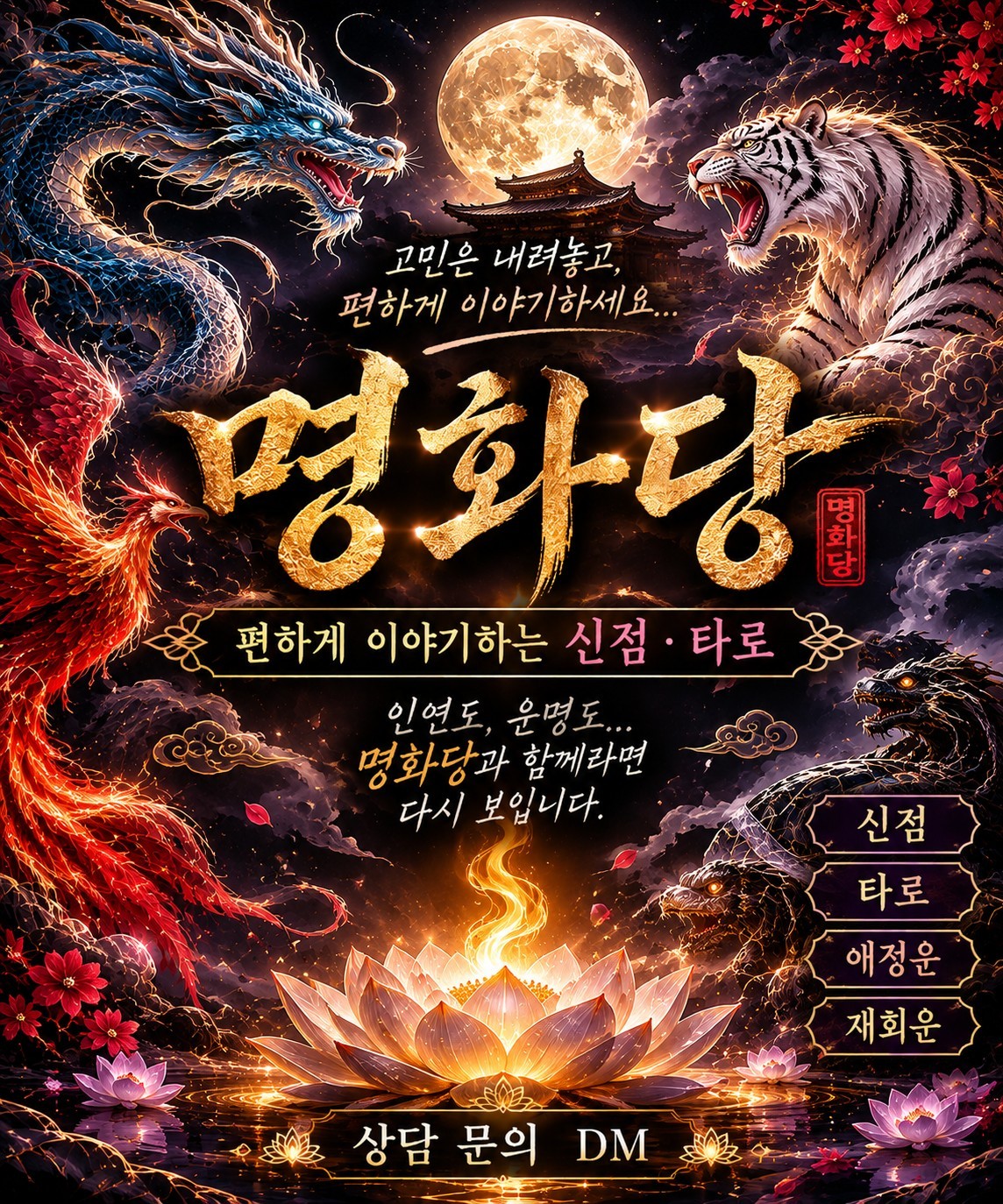 답답한 마음, 명화당에서 이야기해요