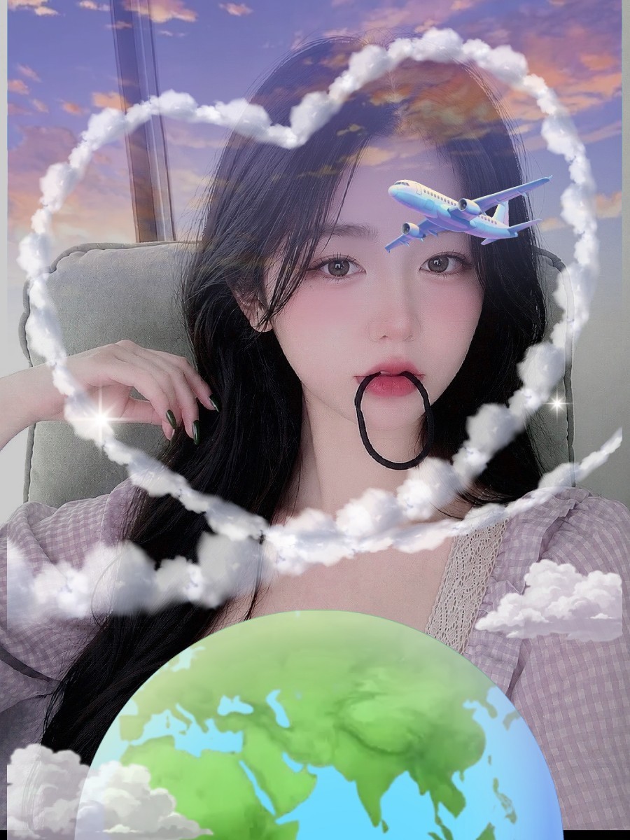 리센느 리브 워크돌 촬영 중