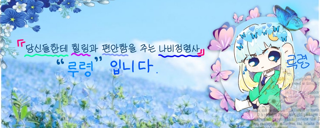 [蝶] 루령 𓏲੭ ☪