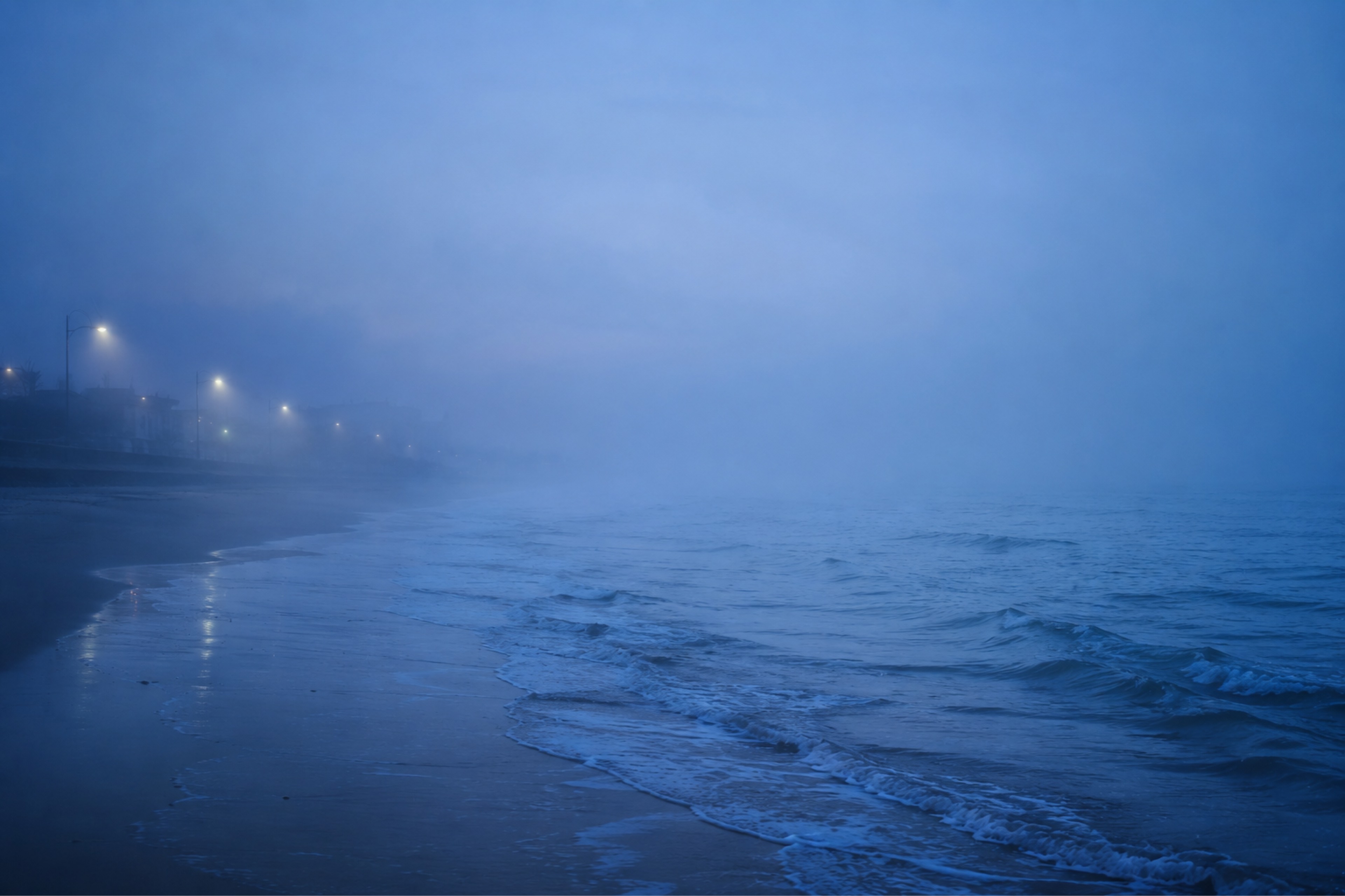 misty