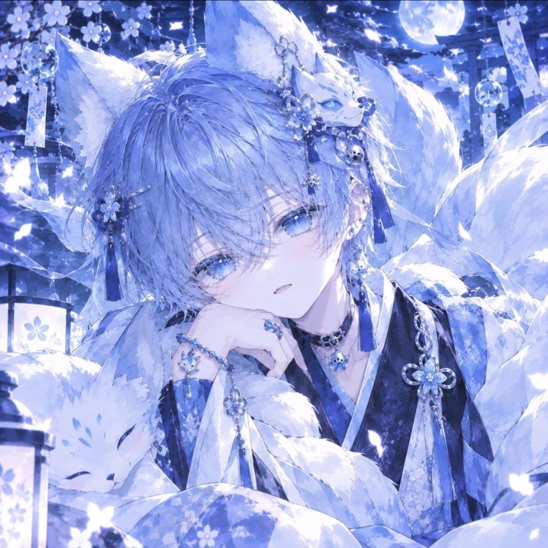 푸른여우⋆⚜︎☾︎⚜︎⋆