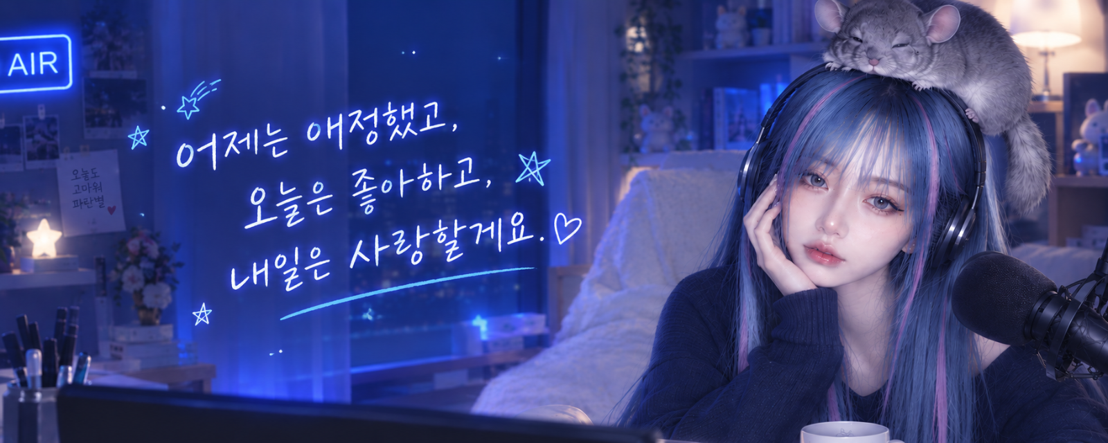 .·͙✦ 🐺 오 뉴 ✰* ᬁ