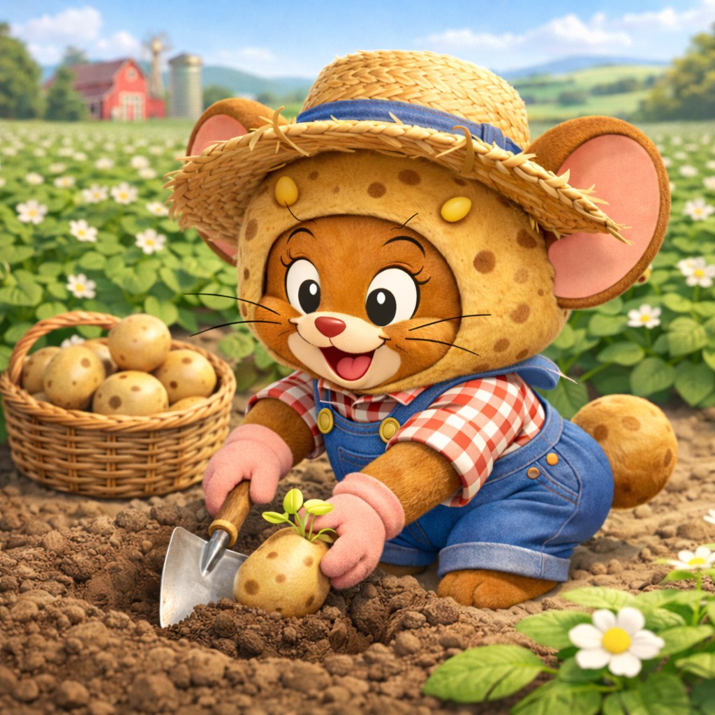 🔹임페의 흙감자심는 제리쥐🥔