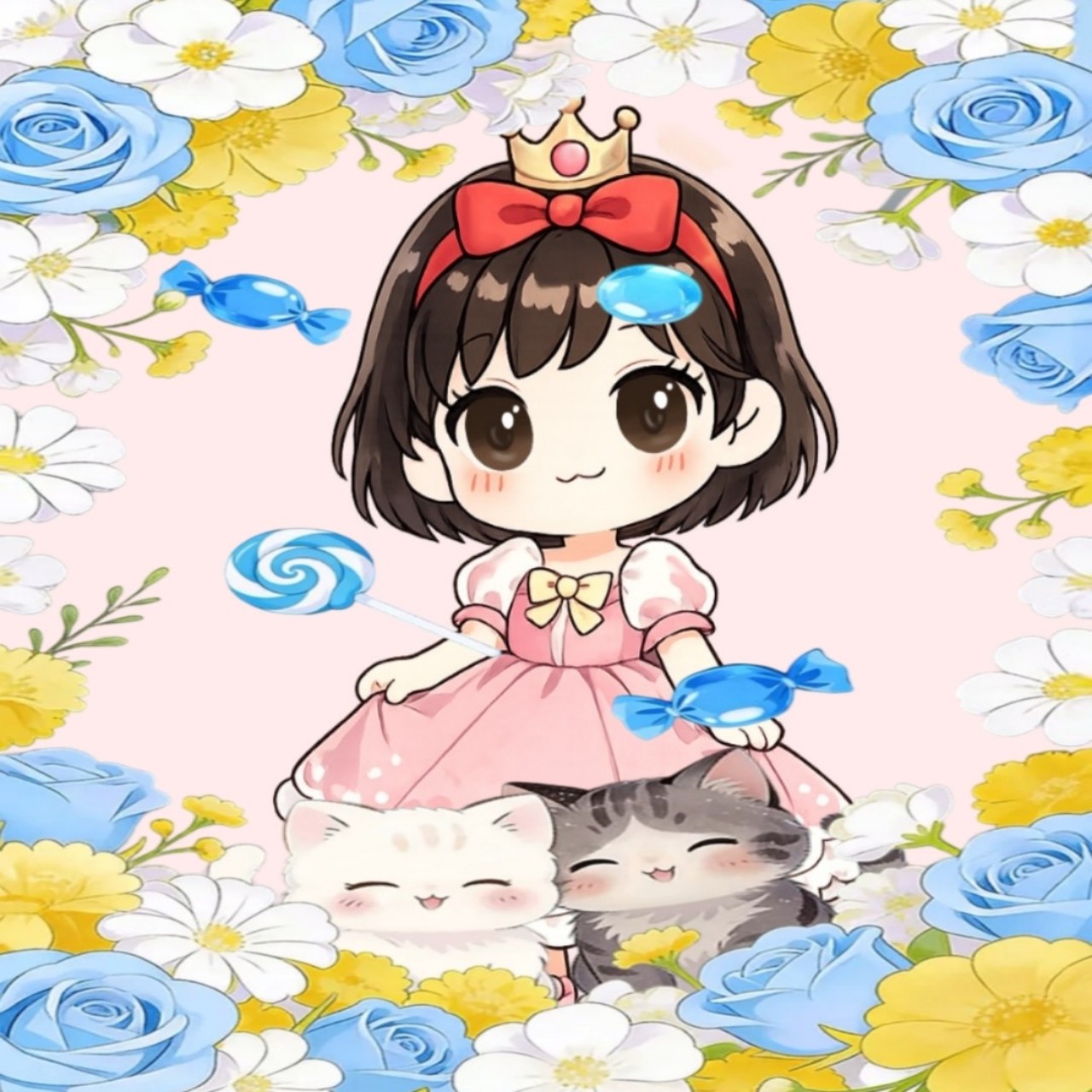 히메 ૮•̀⌔- ⑅੭+