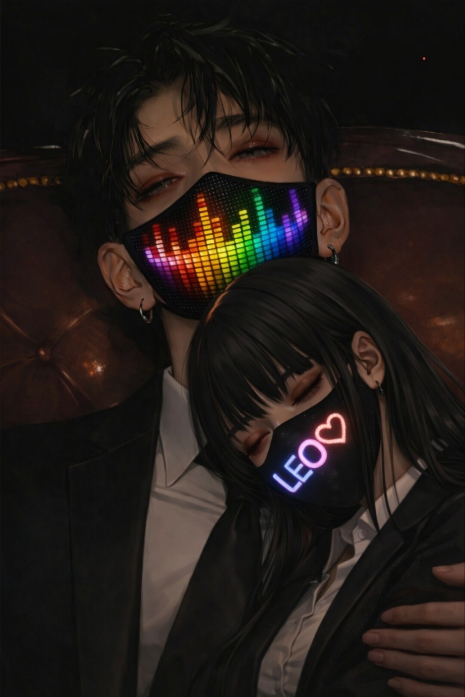 레오를 바라보는 맑눈광 꾜자기