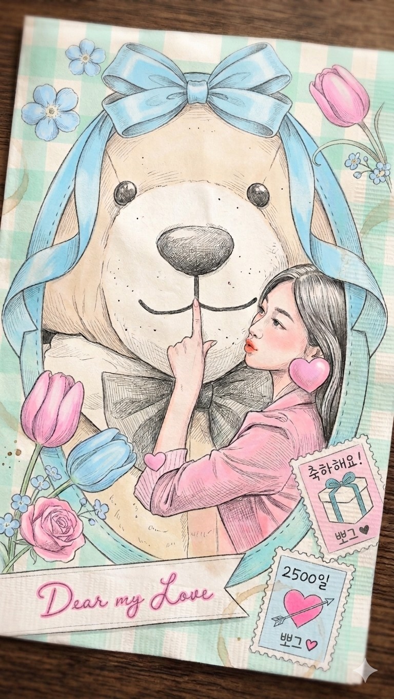 김뽀그╭❃˖ 2500일기념 뽁고사🎉