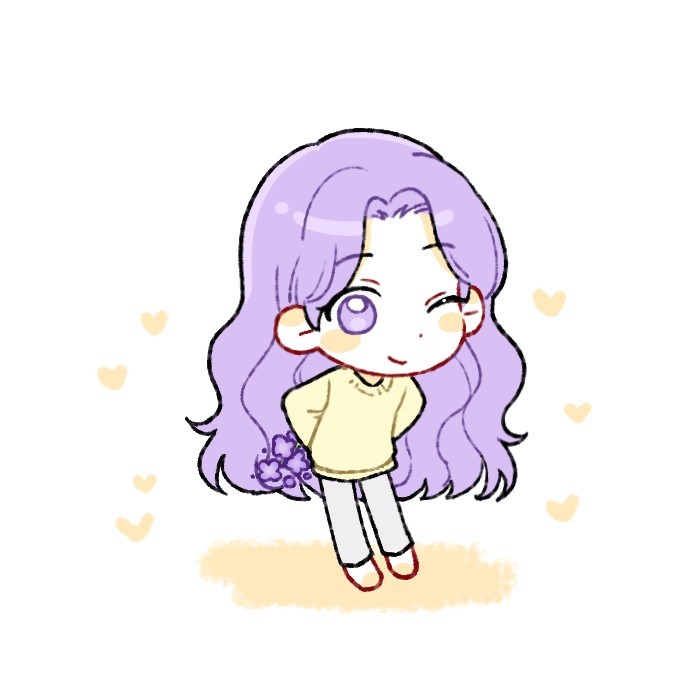 ꀭnu만의          라일락