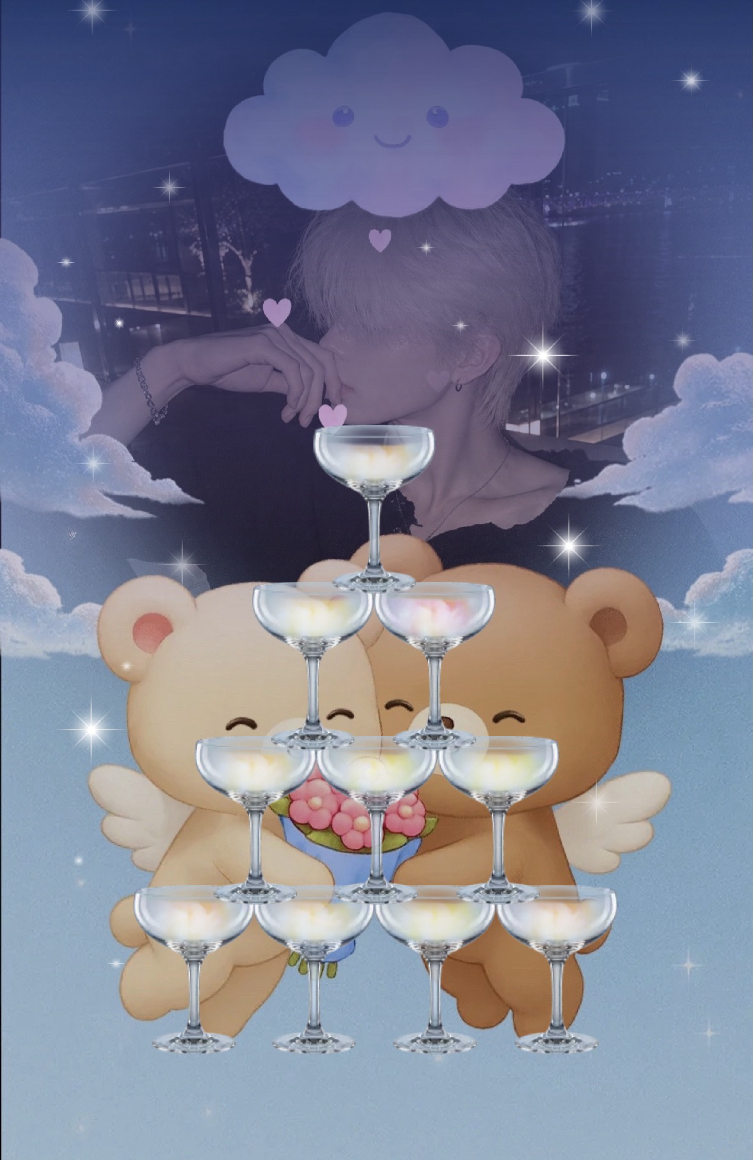 ☾₊· 잔 물 결