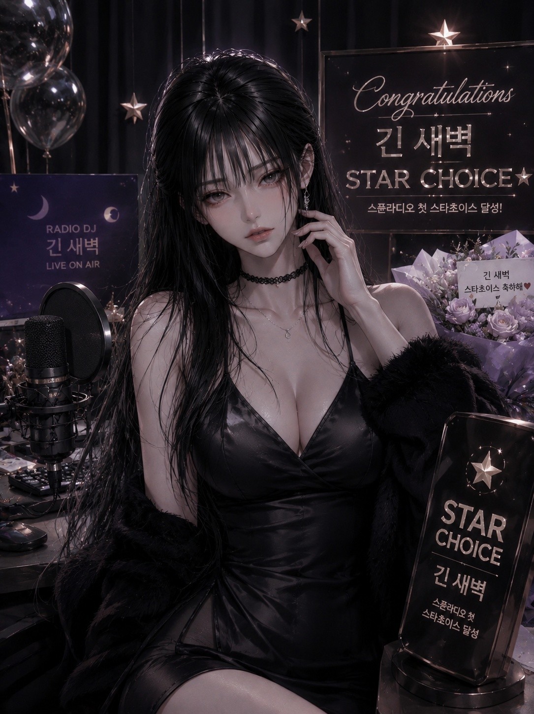 긴 새벽⸝⸝ ☾