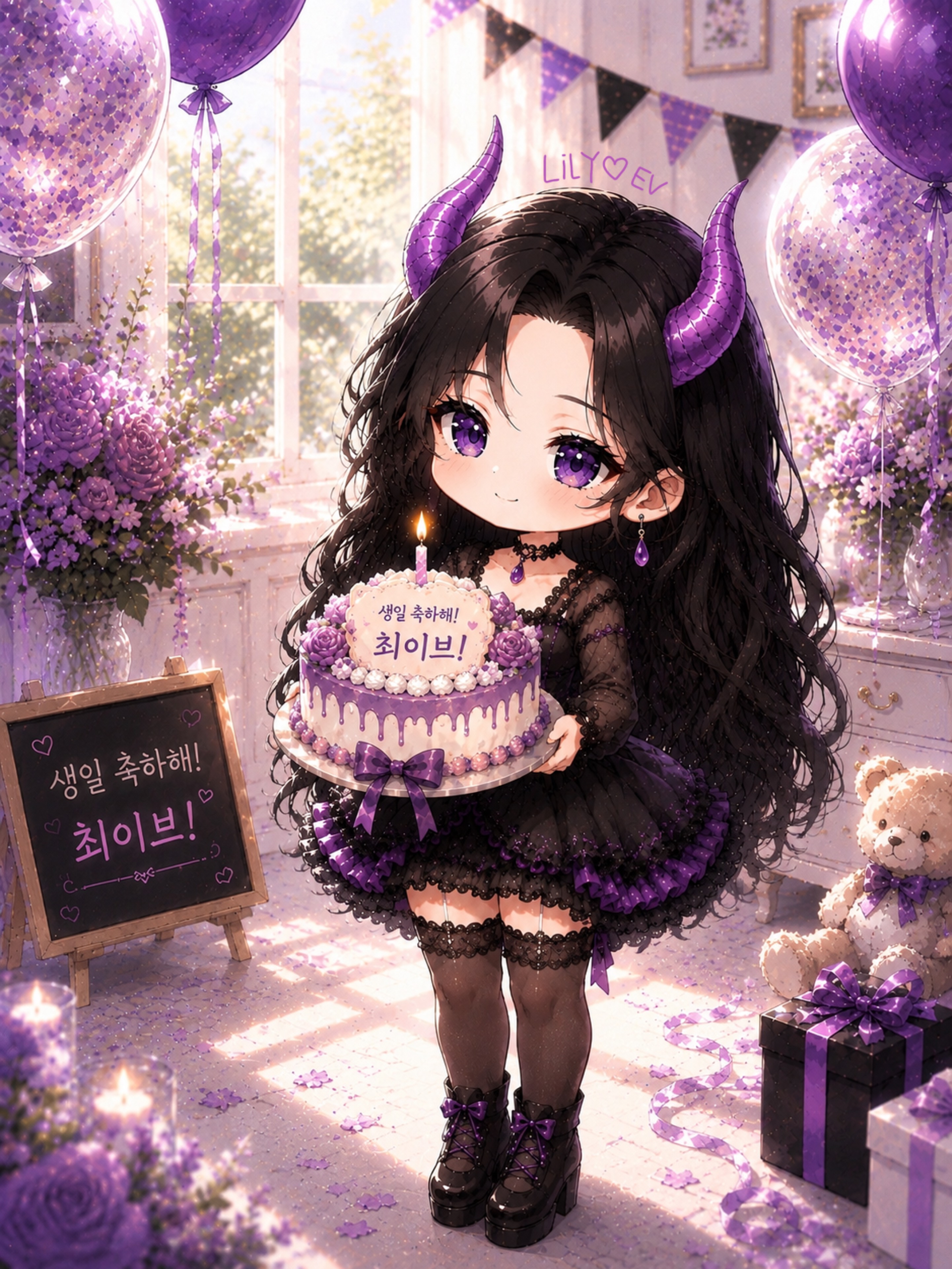 오늘 생일인 돼지 ʰʸ✿