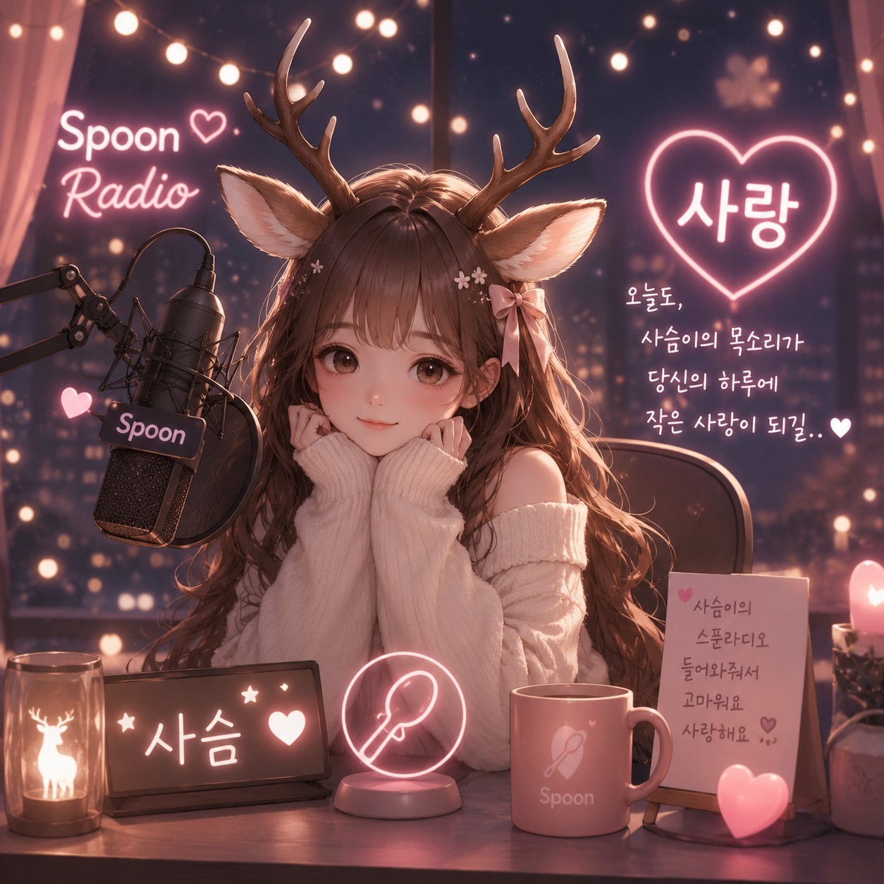 사슴만의 산타♡𐂂