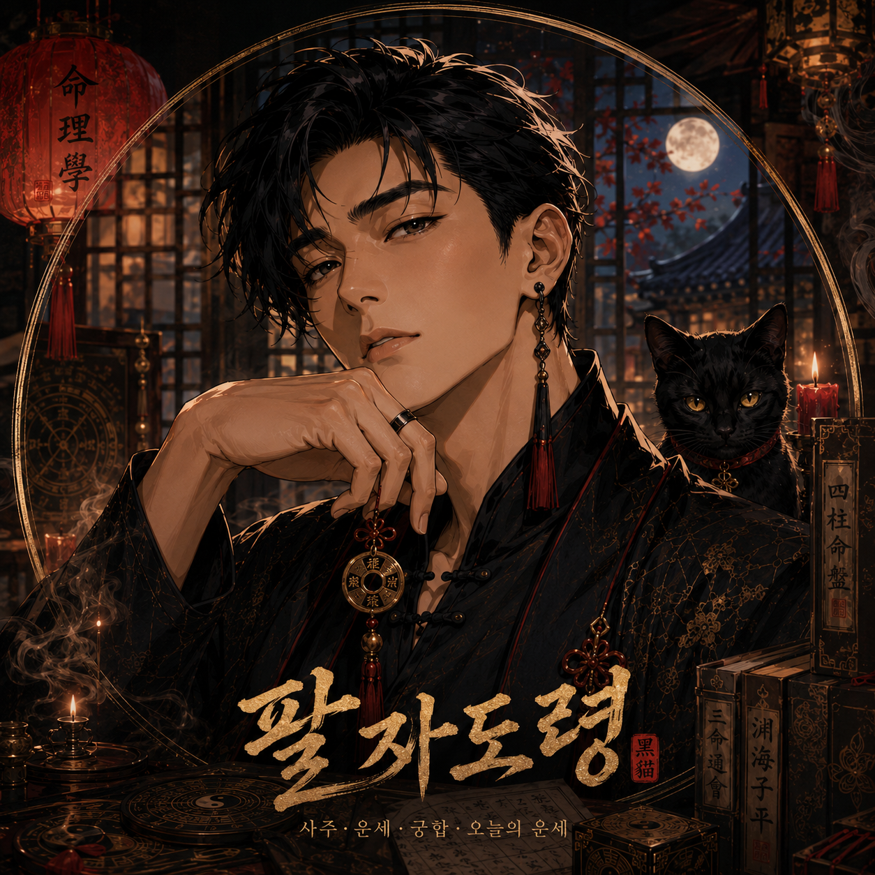 「♣️黑猫 | 팔자도령」