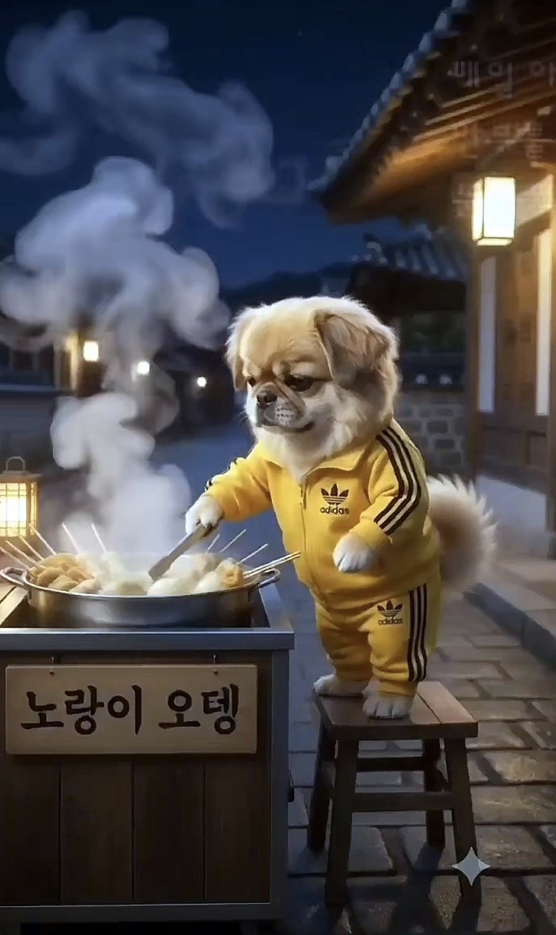 노랭이 강아지