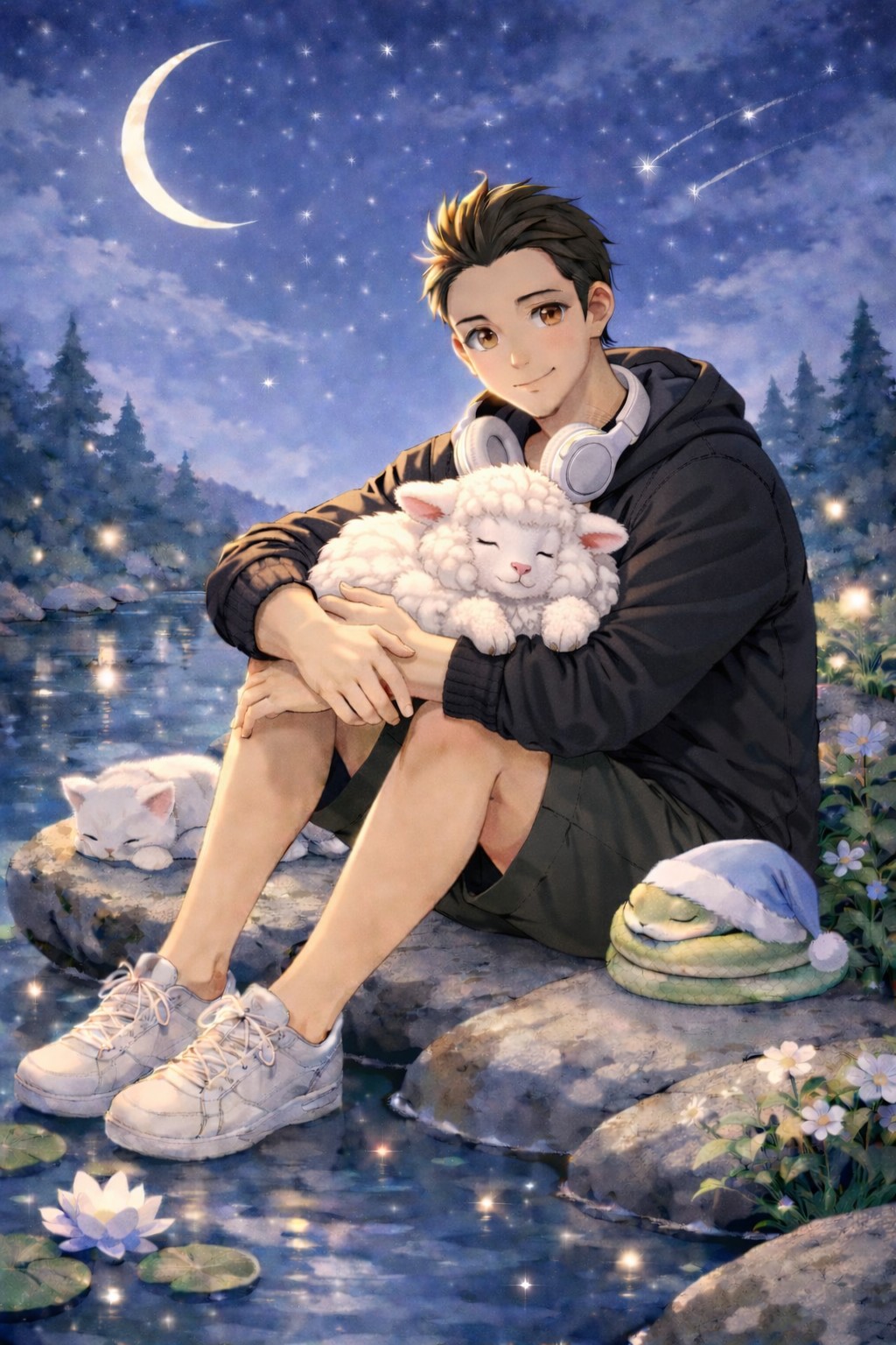 새벽 달빛 ⋆ ☽ ˖° 🔅𝒥