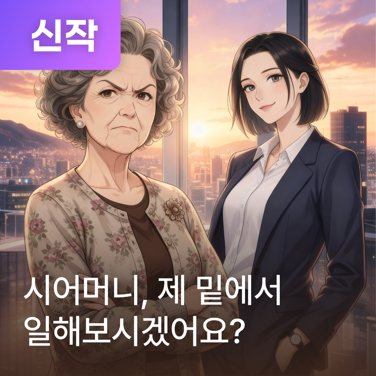 시어머니, 제 밑에서 일해보시겠어요?