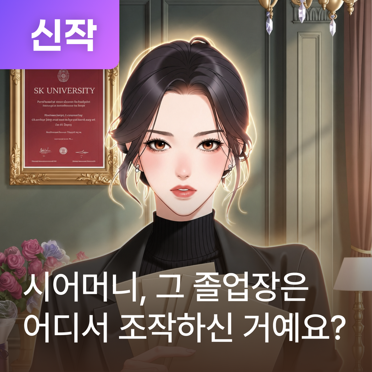 시어머니, 그 졸업장은 어디서 조작하신 거예요?
