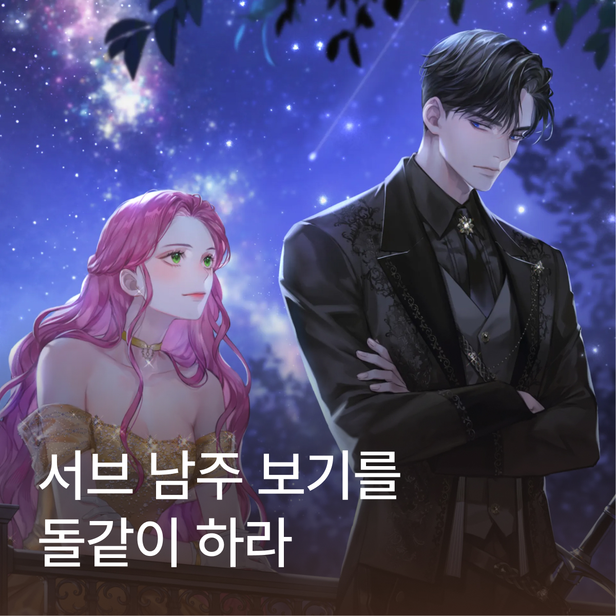 서브 남주 보기를 돌같이 하라